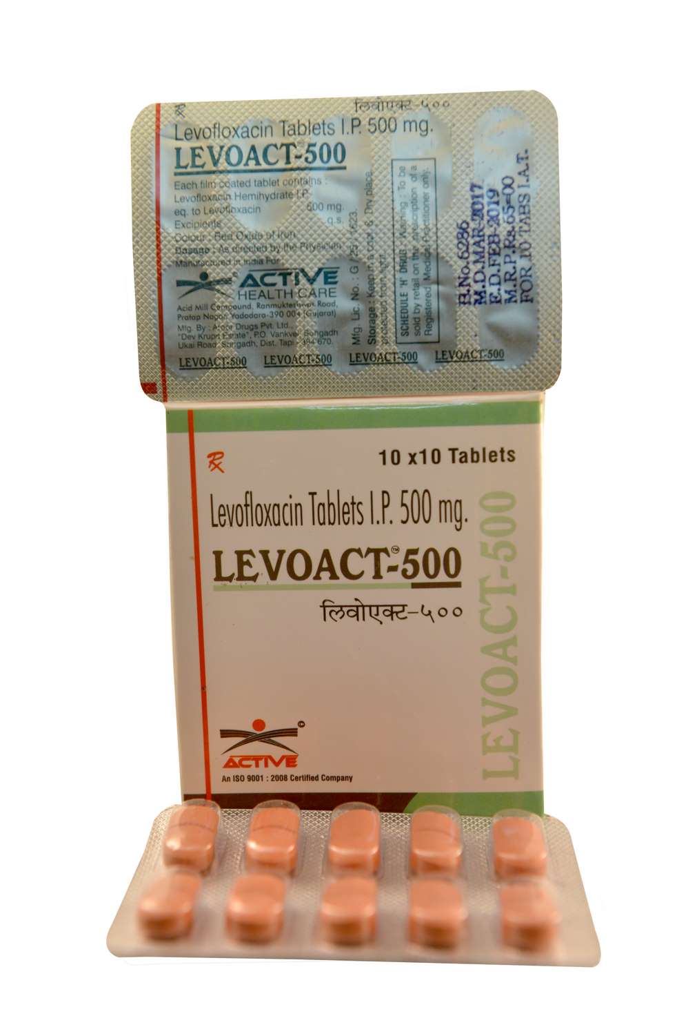 Levoact 500 Tab Active Health Care Pcd Pharma Franchise On